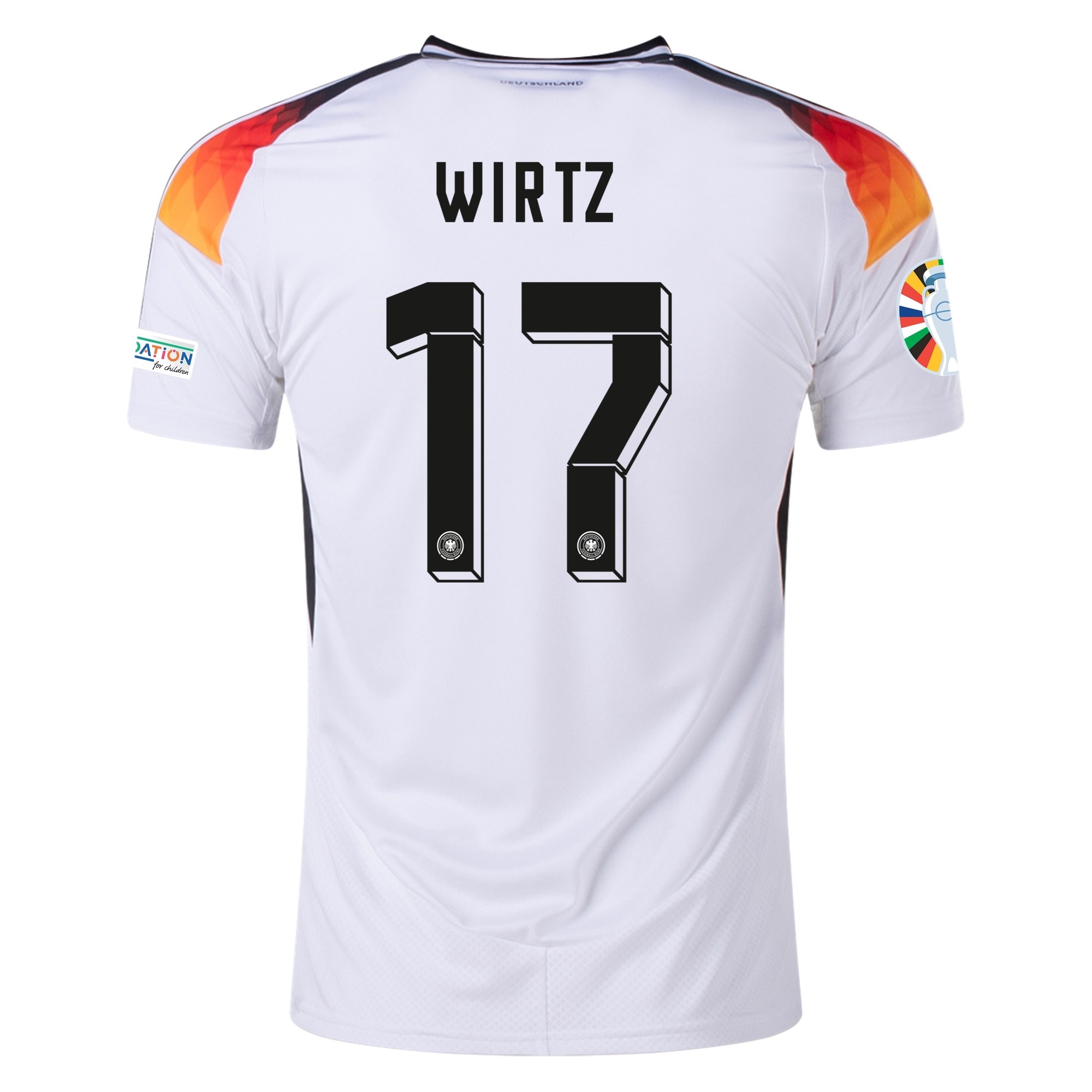 Florian Wirtz Germany 2024/25 Home Jersey