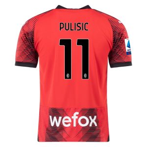 Christian Pulisic AC Milan 2023/24 Home Jersey