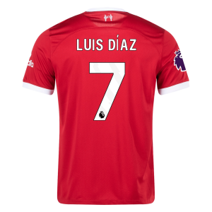 Luis Diaz Liverpool 23/24 Home Jersey