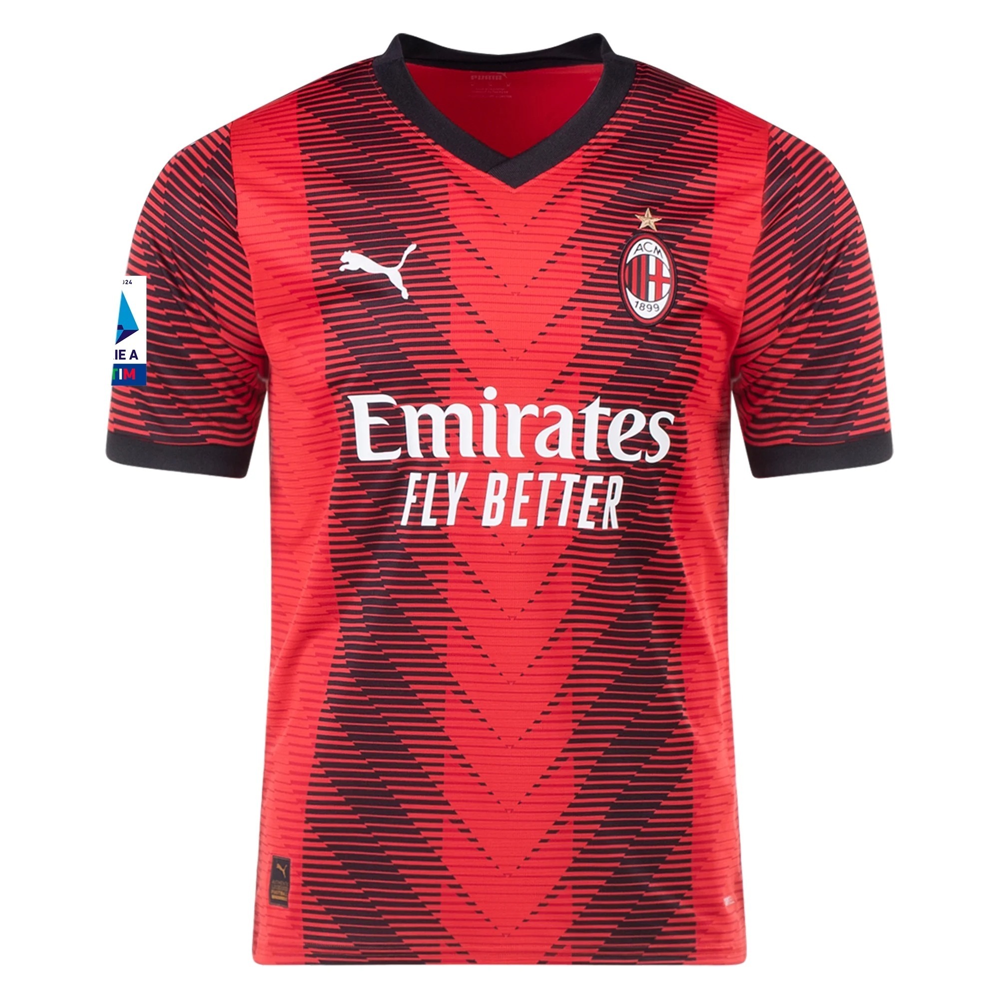 Rafael Leao AC Milan 23/24 Home Jersey - Image 2