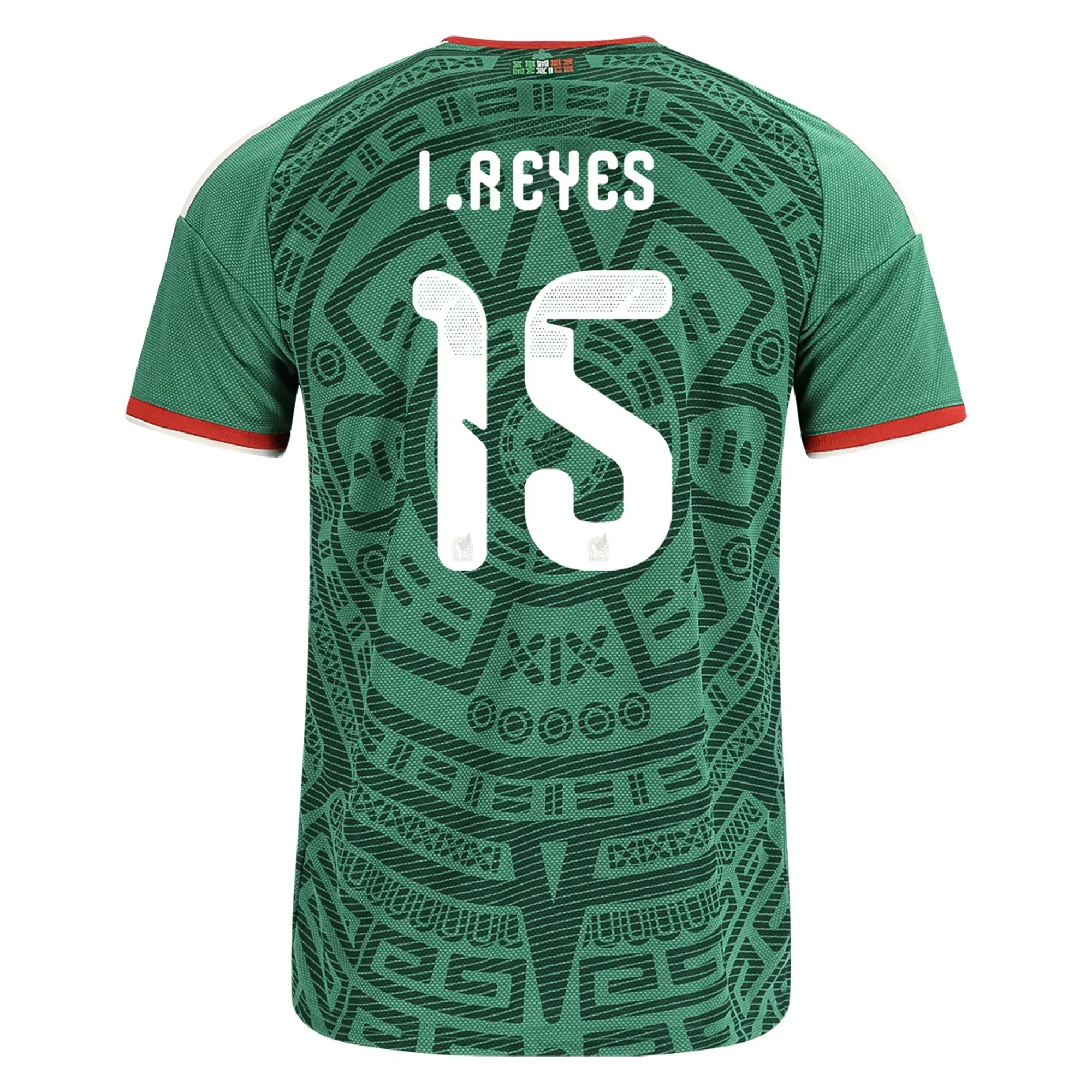 israel reyes mexico 26/27 home jersey