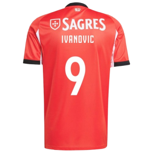 Franjo Ivanović Benfica 2025/26 Home Jersey