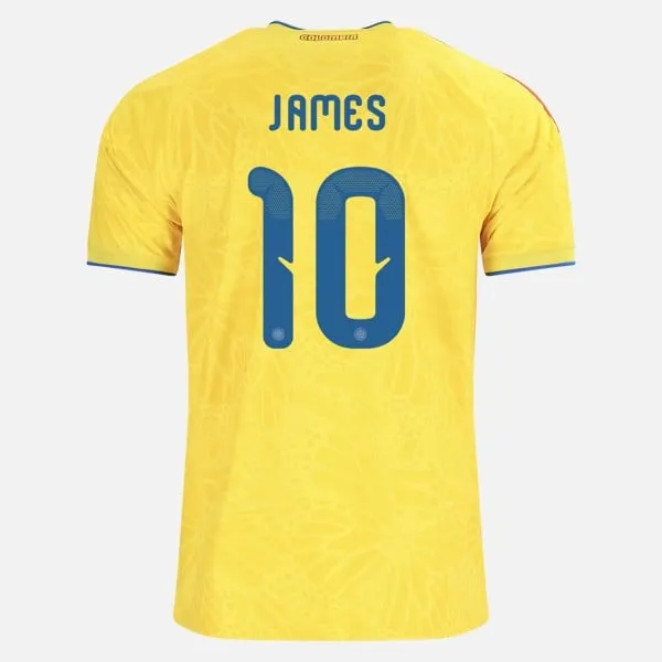 james rodriguez colombia 26/27 authentic home jersey