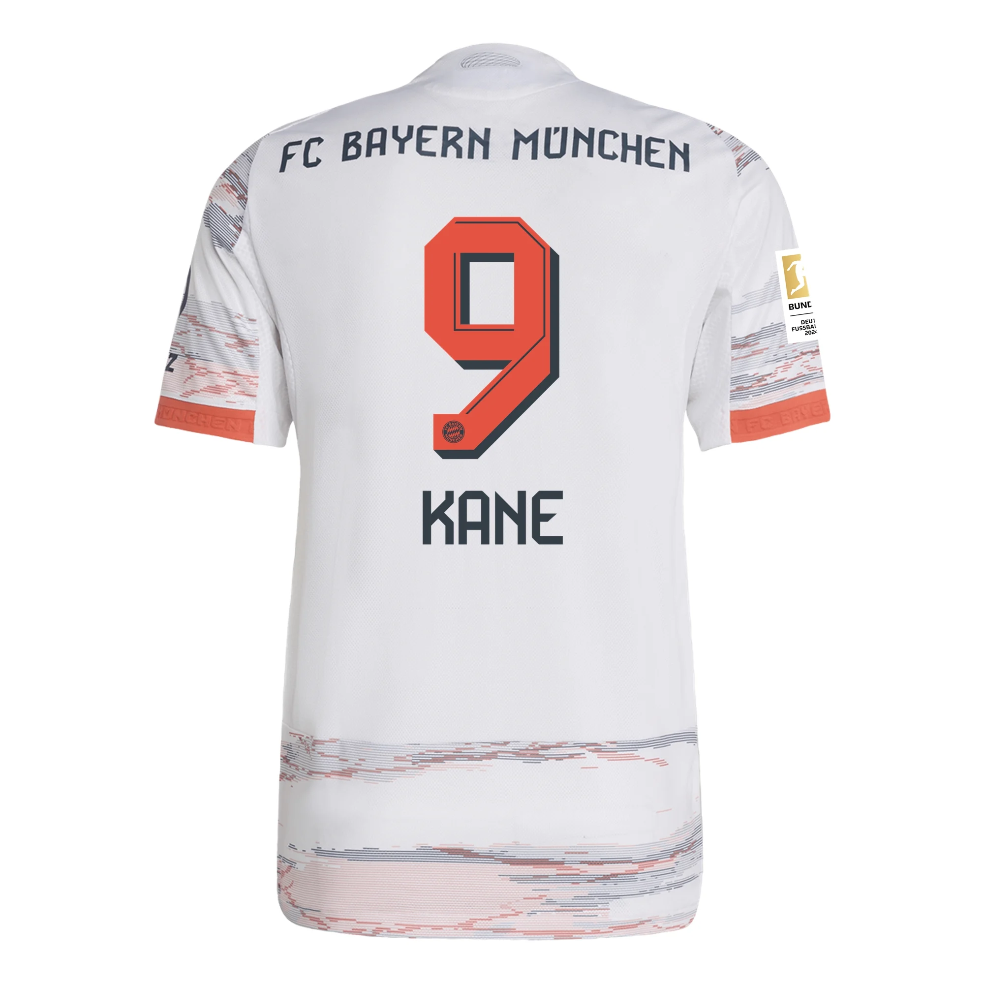 Harry Kane Bayern Munich 2025/2026 Authentic Away Jersey