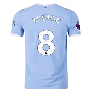 Mateo Kovačić Manchester City 2025/26 Authentic Home Jersey