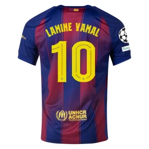 Lamine Yamal Barcelona 2025/2026 UCL Home Jersey