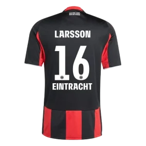 Hugo Larsson Eintracht Frankfurt 2025/26 Home Jersey