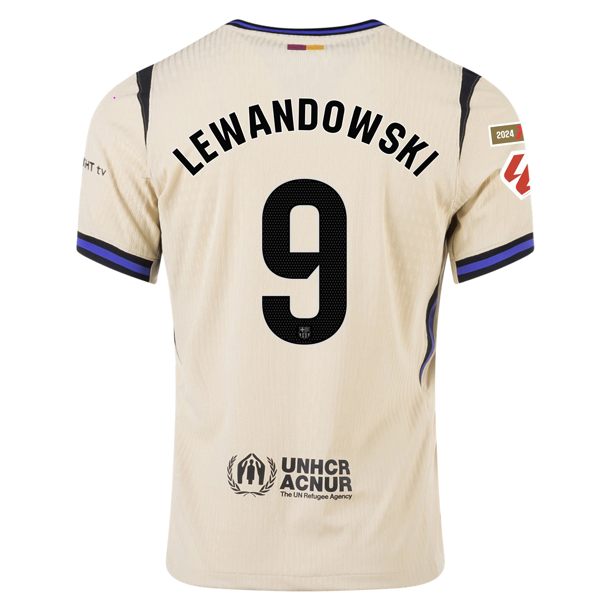 Robert Lewandowski Barcelona 2025/2026 Authentic Away Jersey