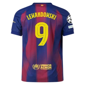 Robert Lewandowski Barcelona 2025/2026 Authentic UCL Home Jersey