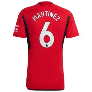 Lisandro Martínez Manchester United 23/24 Home Jersey