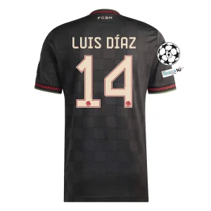 Luis Díaz Bayern Munich 2025/2026 Authentic Third Jersey
