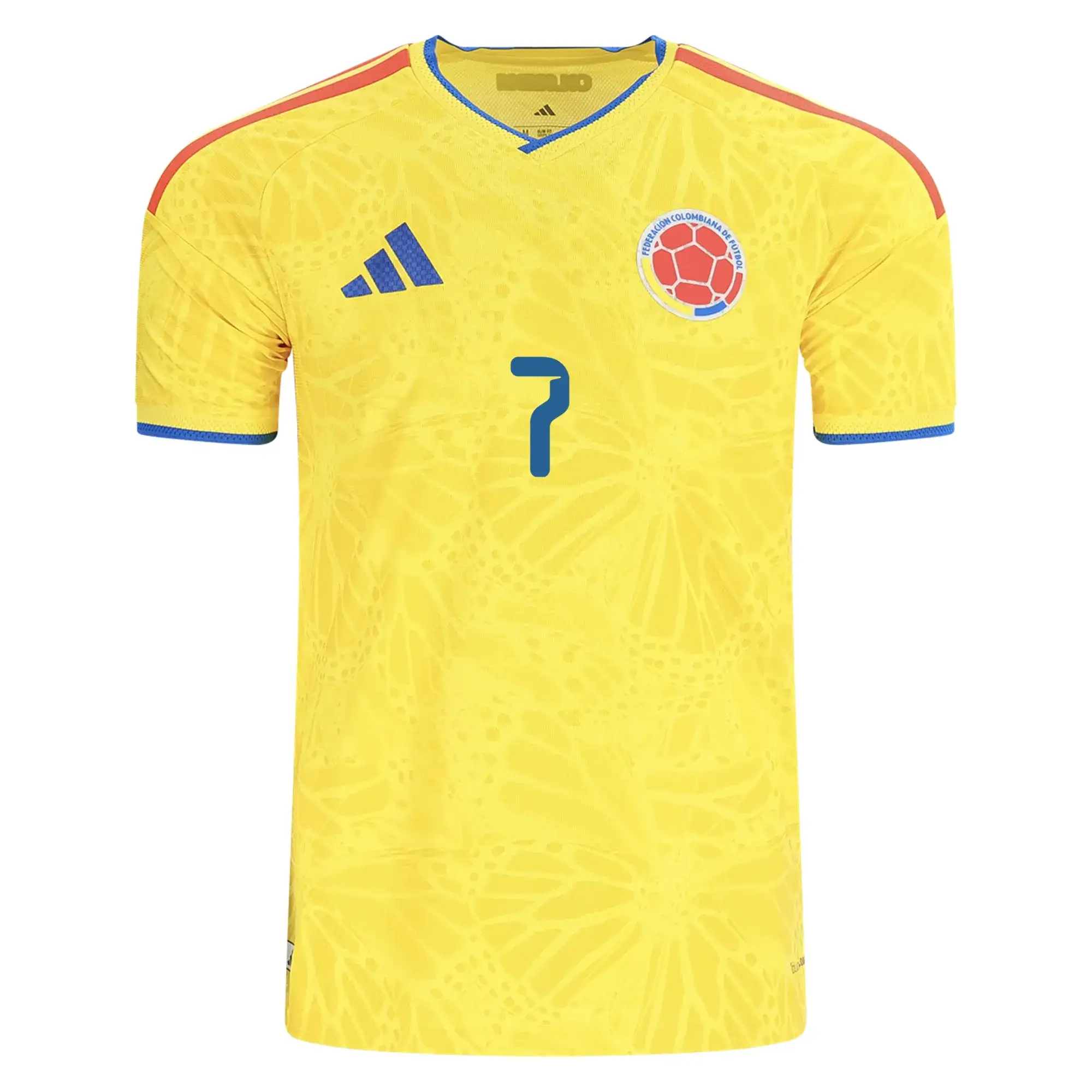 Luis Díaz Colombia 2026/27 Authentic Home Jersey - Image 2