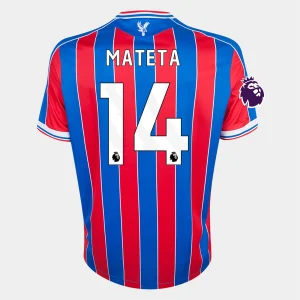 Jean-Philippe Mateta Crystal Palace 2025/2026 Authentic Home Jersey