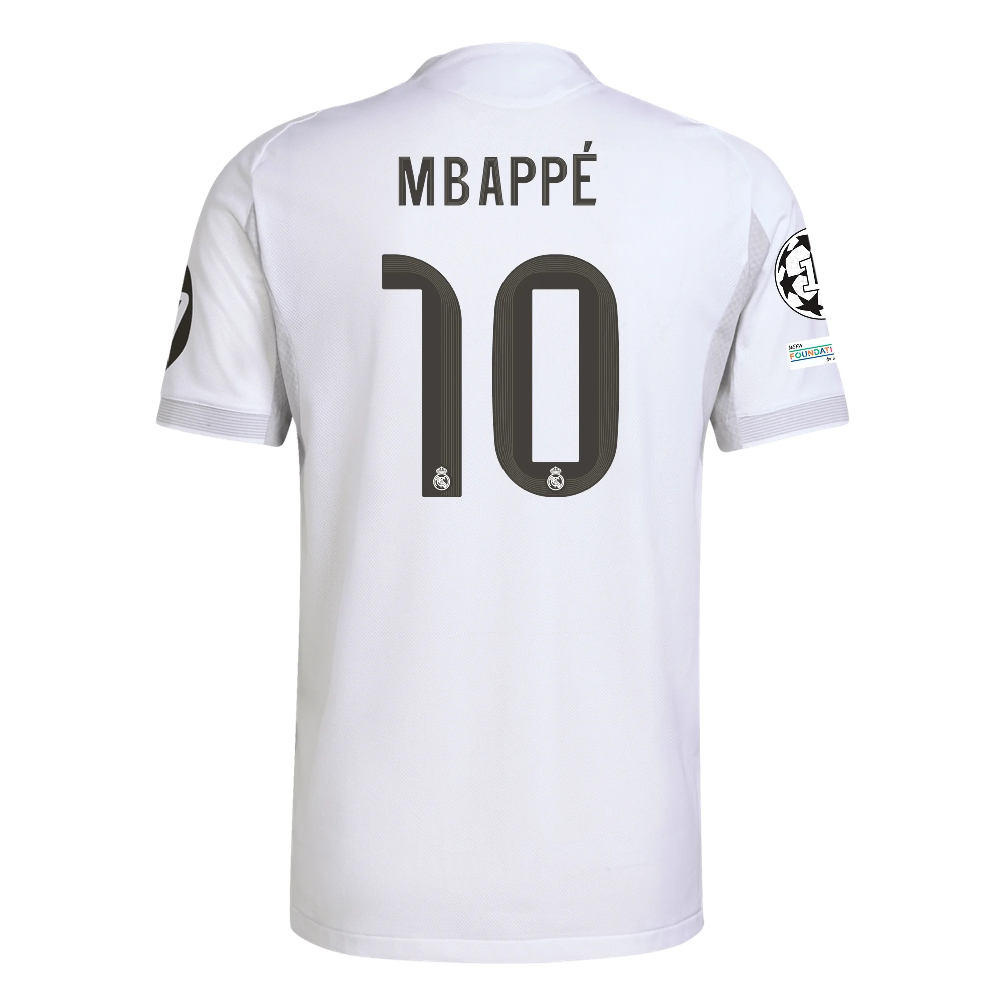 Kylian Mbappé Real Madrid 2025/2026 Authentic Home Jersey