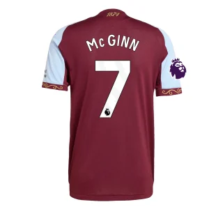 John McGinn Aston Villa 2025/2026 Authentic Home Jersey