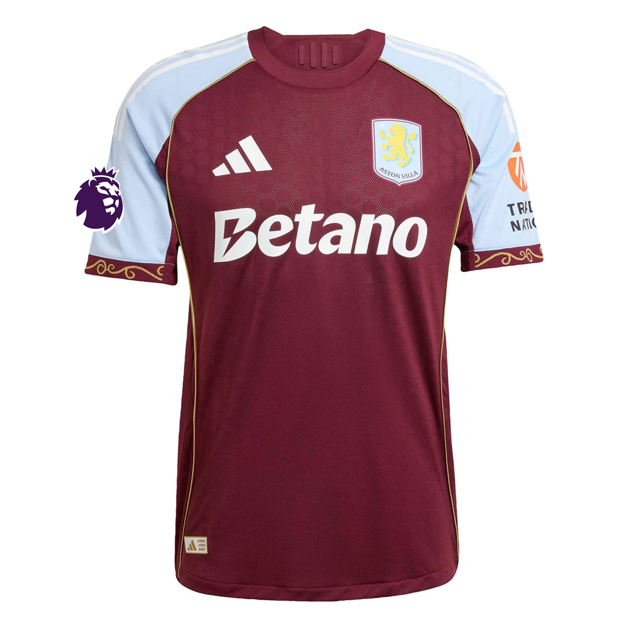 John McGinn Aston Villa 2025/2026 Authentic Home Jersey - Image 2