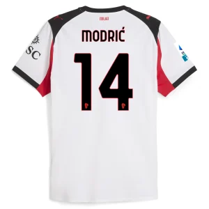 Luka Modrić AC Milan 2025/2026 Authentic Away Jersey