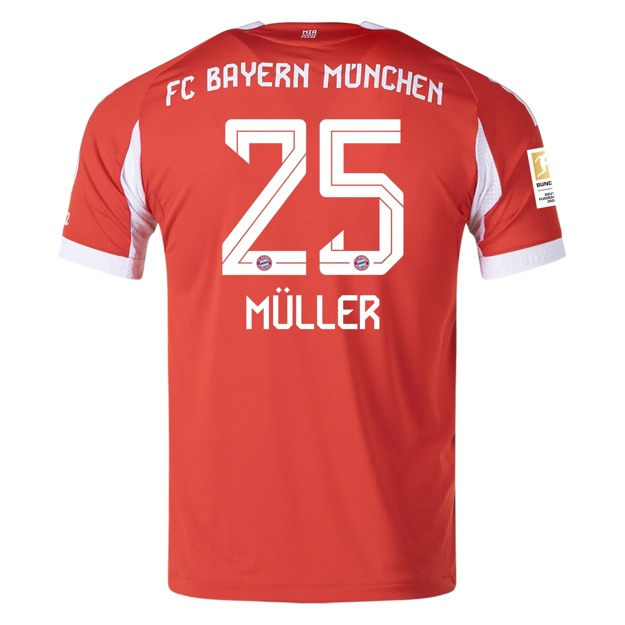 Thomas Müller Bayern Munich 2025/2026 Authentic Home Jersey