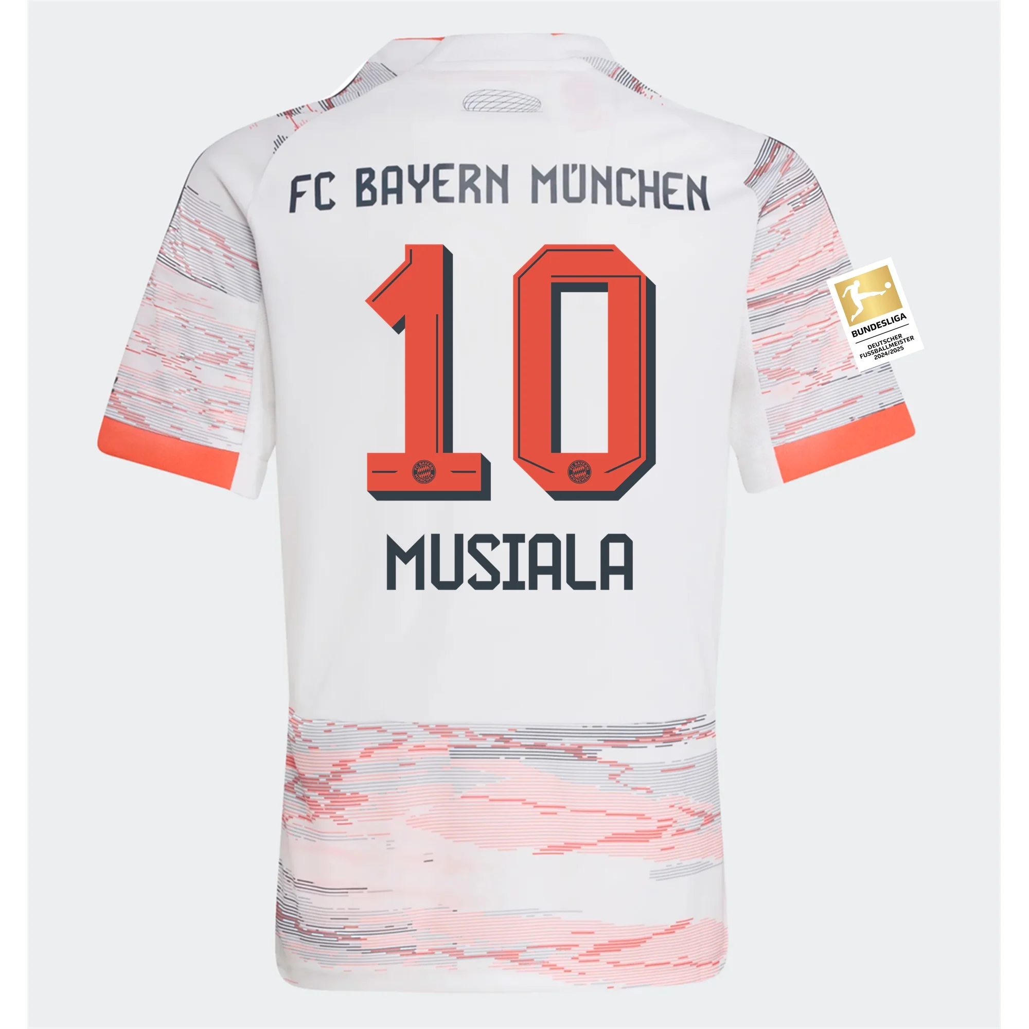 Jamal Musiala Bayern Munich 2025/2026 Away Jersey