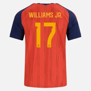 nico williams spain 26/27 home jersey