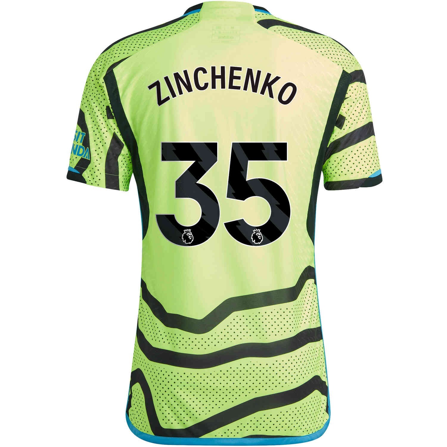 Oleksandr Zinchenko Arsenal 23/24 Away Jersey