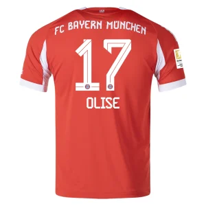Michael Olise Bayern Munich 2025/2026 Authentic Home Jersey