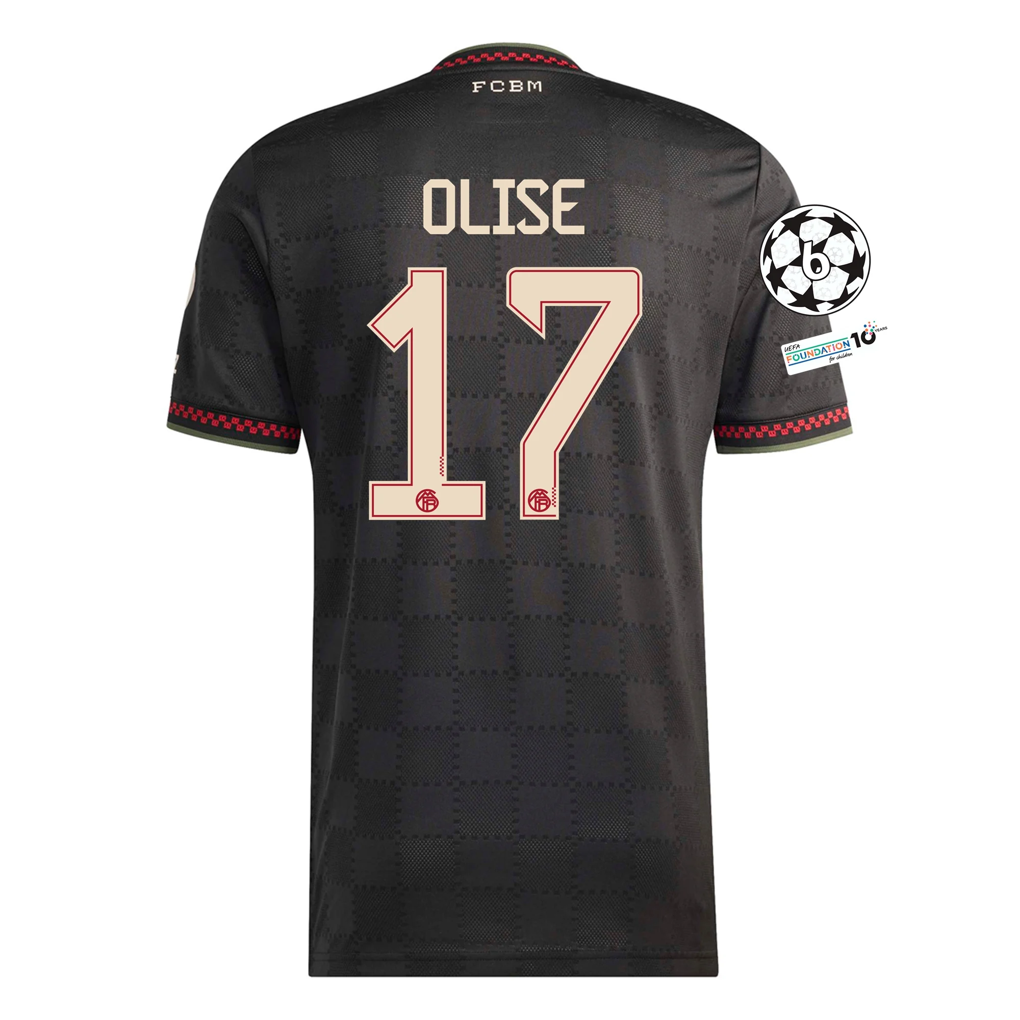 Michael Olise Bayern Munich 2025/2026 Authentic Third Jersey