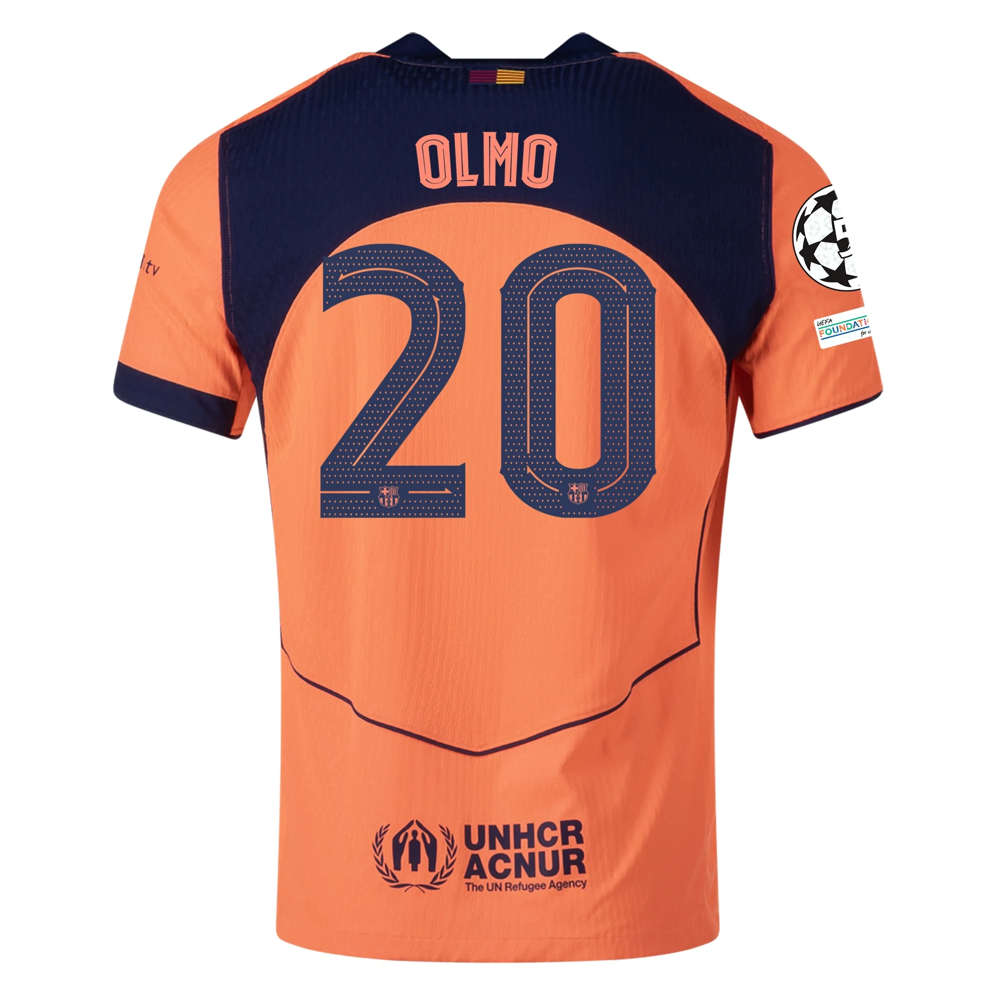 Dani Olmo Barcelona 2025/2026 Authentic Third Jersey