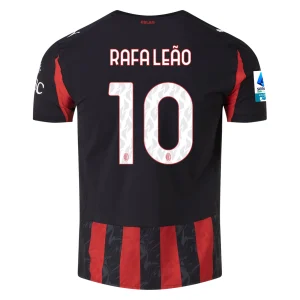 Rafael Leão AC Milan 2025/2026 Authentic Home Jersey