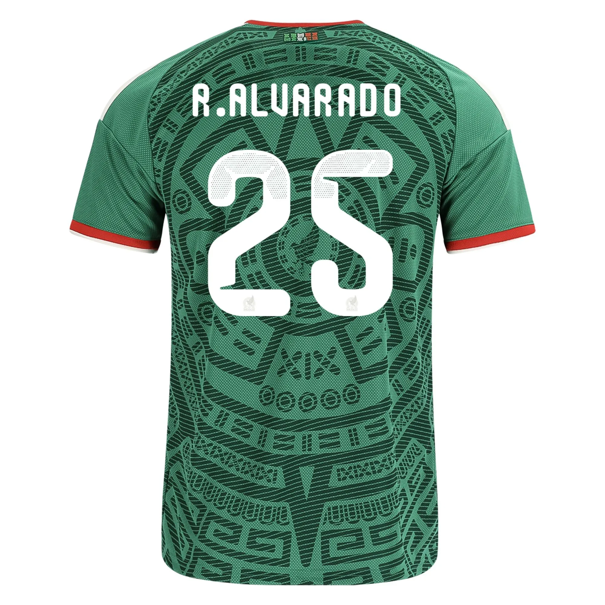 roberto alvarado mexico 26/27 home jersey