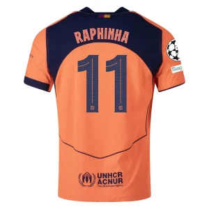 Raphinha Barcelona 2025/2026 Authentic Third Jersey