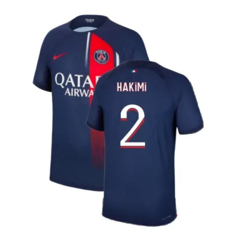 Achraf Hakimi PSG 2023/24 Home Jersey - Image 3
