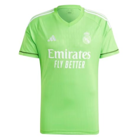 Thibaut Courtois Real Madrid 23/24 Home Goalkeeper Jersey - Image 2