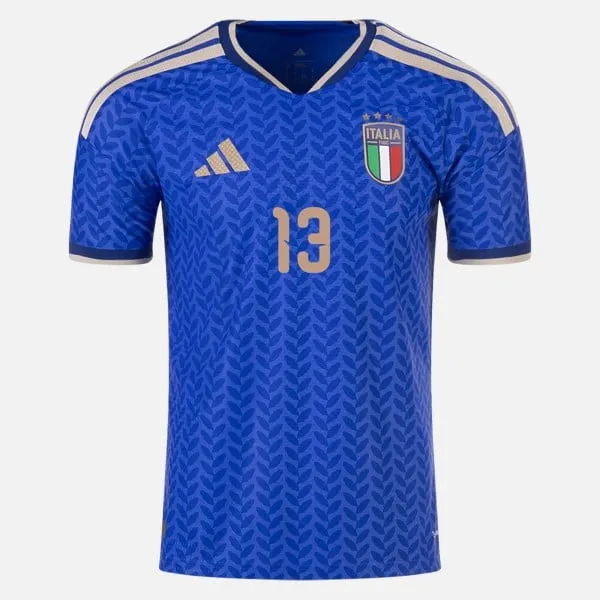 Riccardo Calafiori Italy 26/27 Authentic Home Jersey - Image 2