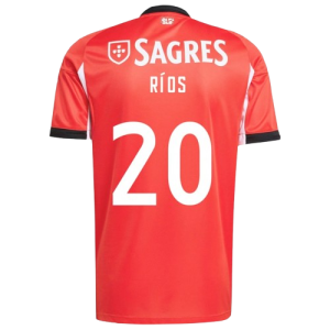 Richard Ríos Benfica 2025/26 Home Jersey