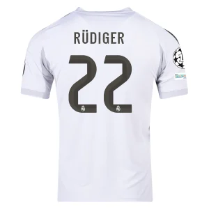 Antonio Rüdiger Real Madrid 2025/2026 Home Jersey