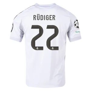 Antonio Rüdiger Real Madrid 2025/2026 Authentic Home Jersey