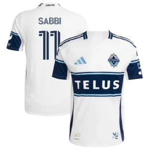 Emmanuel Sabbi Vancouver Whitecaps 2025 Authentic Home Jersey