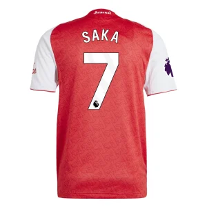 Bukayo Saka Arsenal 2025/2026 Authentic Home Jersey