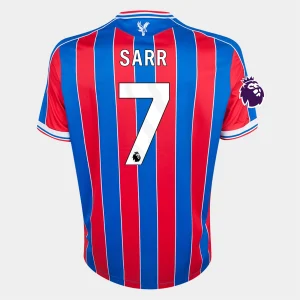 Ismaïla Sarr Crystal Palace 2025/2026 Authentic Home Jersey