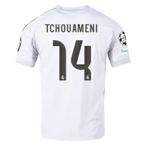 Aurélien Tchouaméni Real Madrid 2025/2026 Authentic Home Jersey