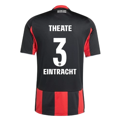 Arthur Theate Eintracht Frankfurt 2025/26 Home Jersey