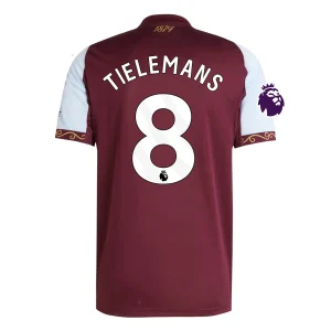 Youri Tielemans Aston Villa 2025/2026 Home Jersey