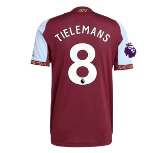 Youri Tielemans Aston Villa 2025/2026 Authentic Home Jersey