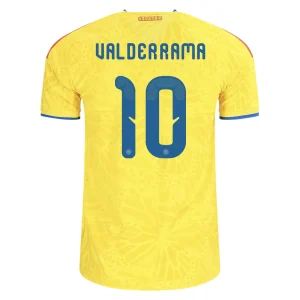 Carlos Valderrama Colombia 2026/27 Authentic Home Jersey