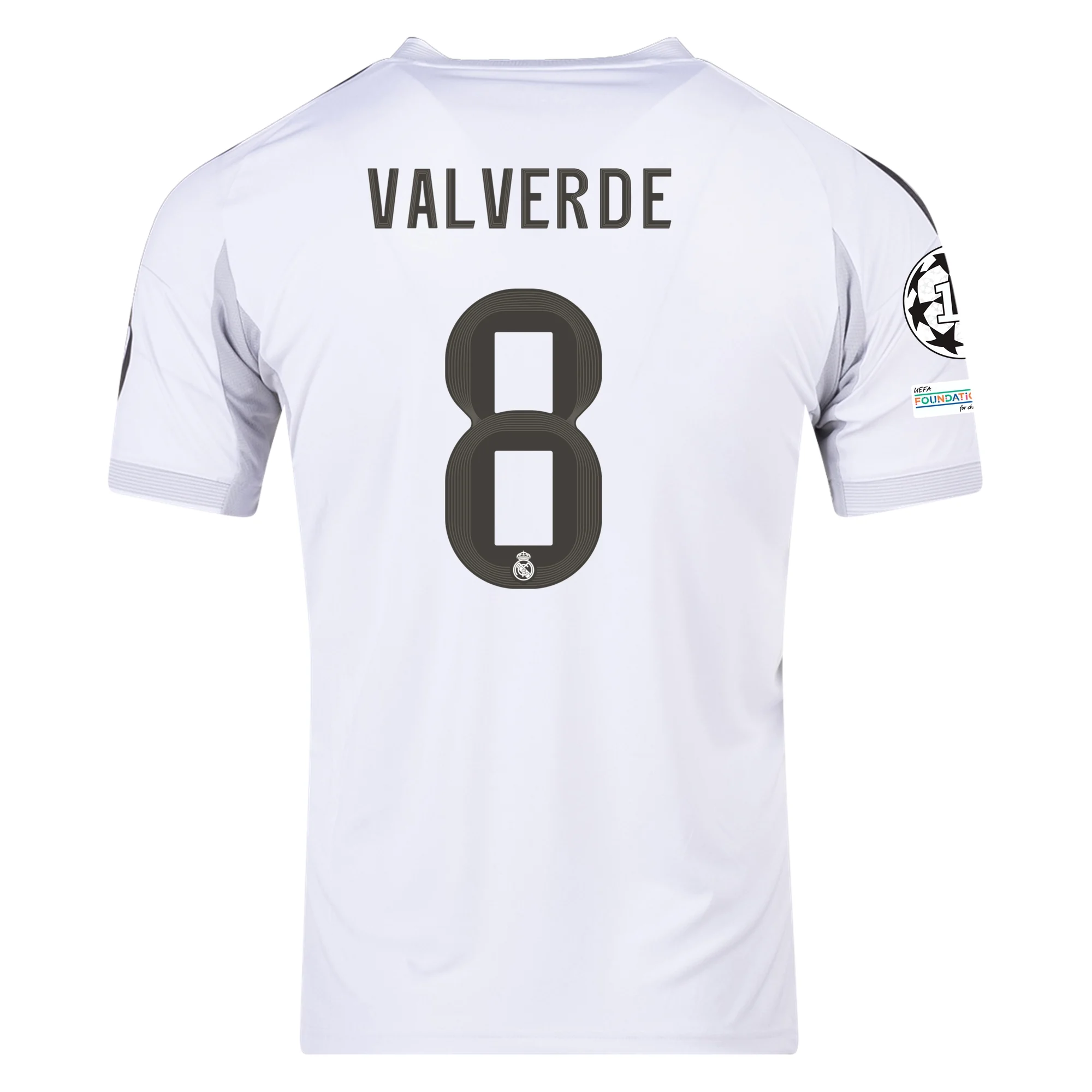 Federico Valverde Real Madrid 2025/2026 Home Jersey