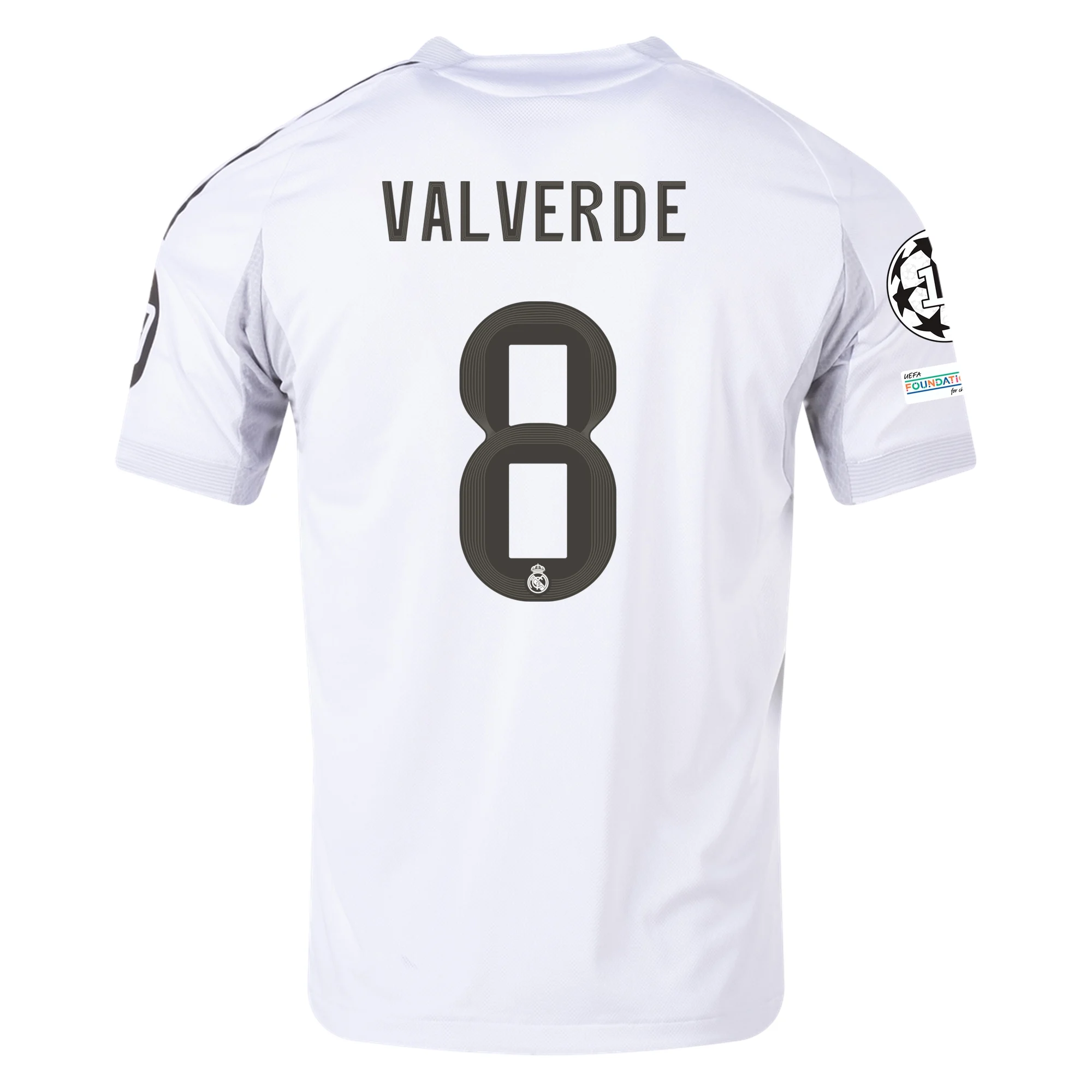 Federico Valverde Real Madrid 2025/2026 Authentic Home Jersey