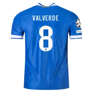 Federico Valverde Real Madrid 2025/2026 Authentic Third Jersey
