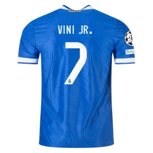 Vinicius Jr. Real Madrid 2025/2026 Authentic Third Jersey
