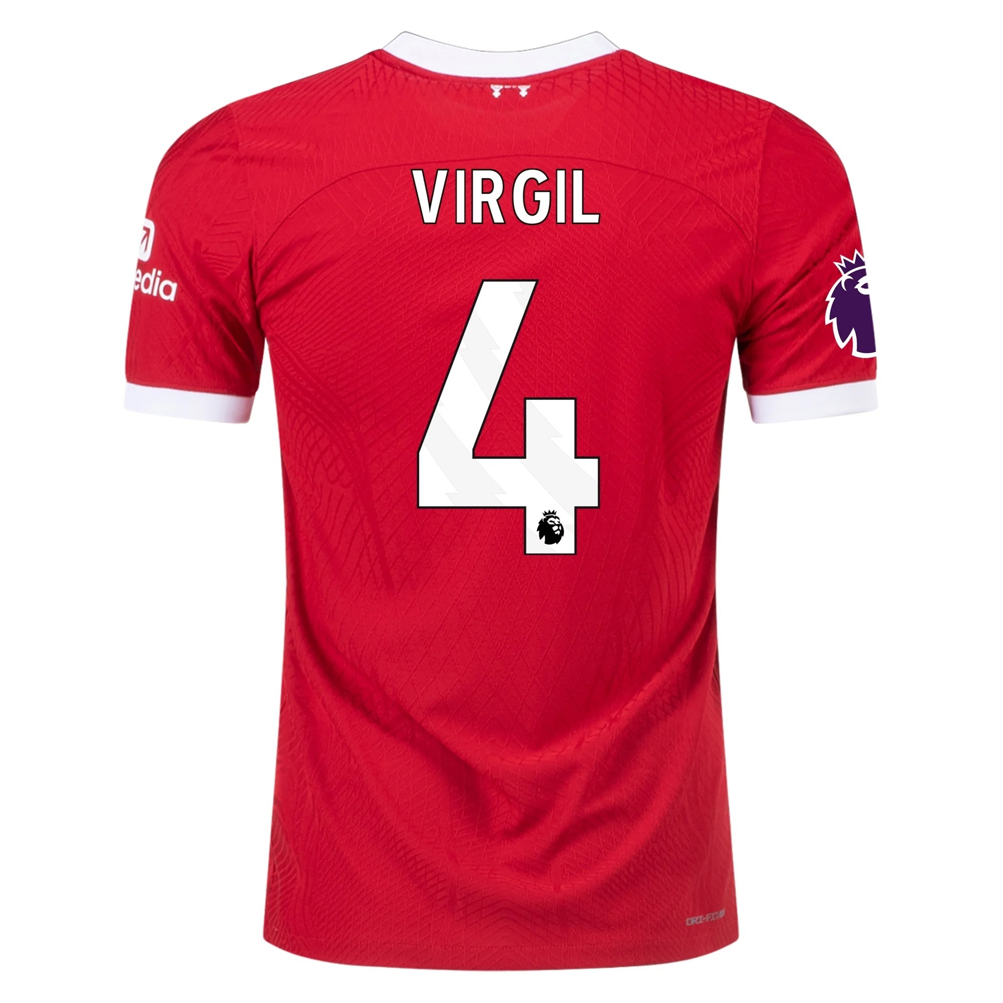Virgil van Dijk Liverpool 2023/24 Home Jersey